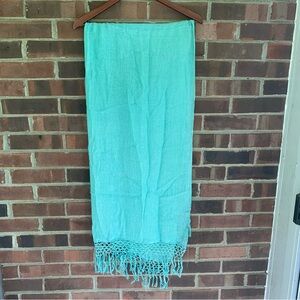 Gypsy 05 Scarf Wrap Turquoise Soft Large Women’s 36” Width 80” Length NWT